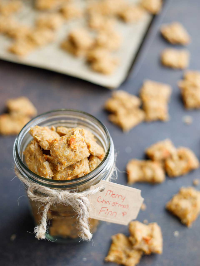 Sweet Potato and Leftover Turkey Homemade Dog Treats Story