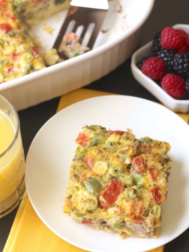 Breakfast Egg Casserole Story