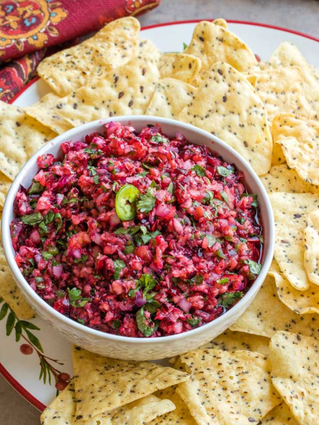 Cranberry Salsa Recipe Story