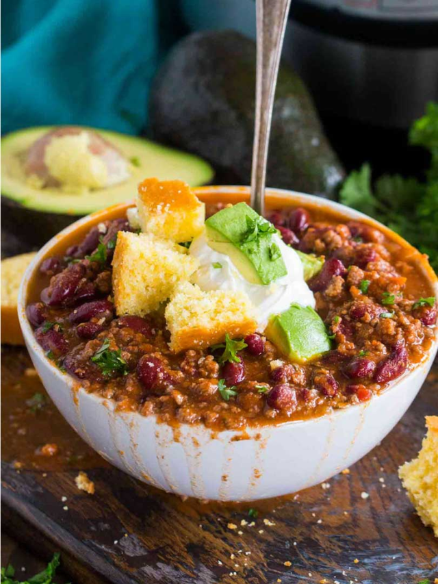 Instant Pot Chili Recipes Story