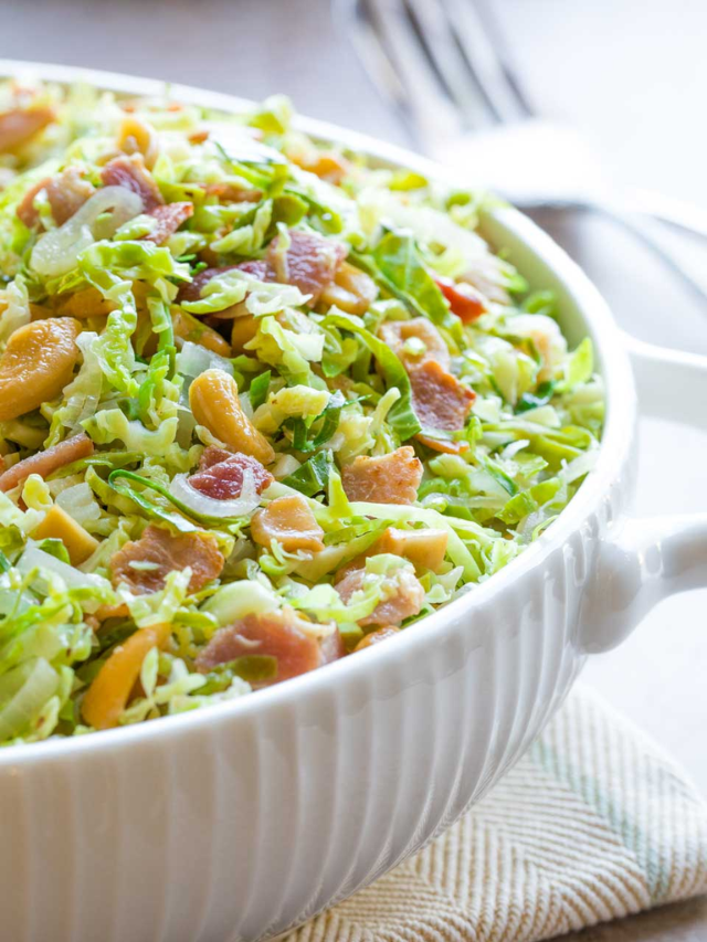 Easy Bacon Brussel Sprouts Story