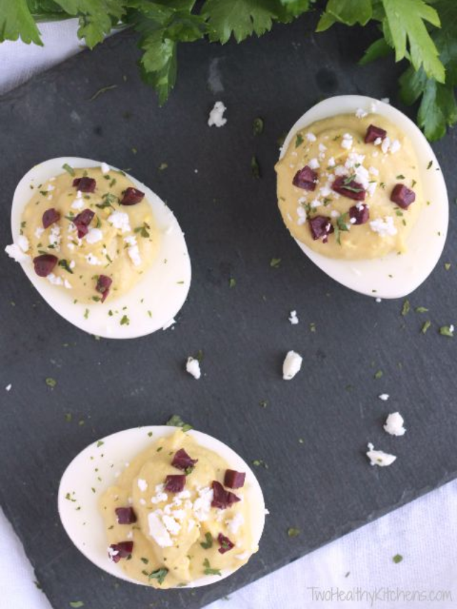 Hummus Deviled Eggs Recipe Story