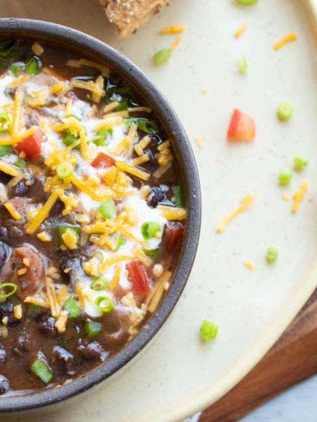 Instant Pot Black Bean Soup Story