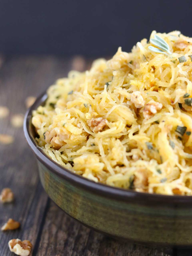 Microwave Spaghetti Squash Recipe Story