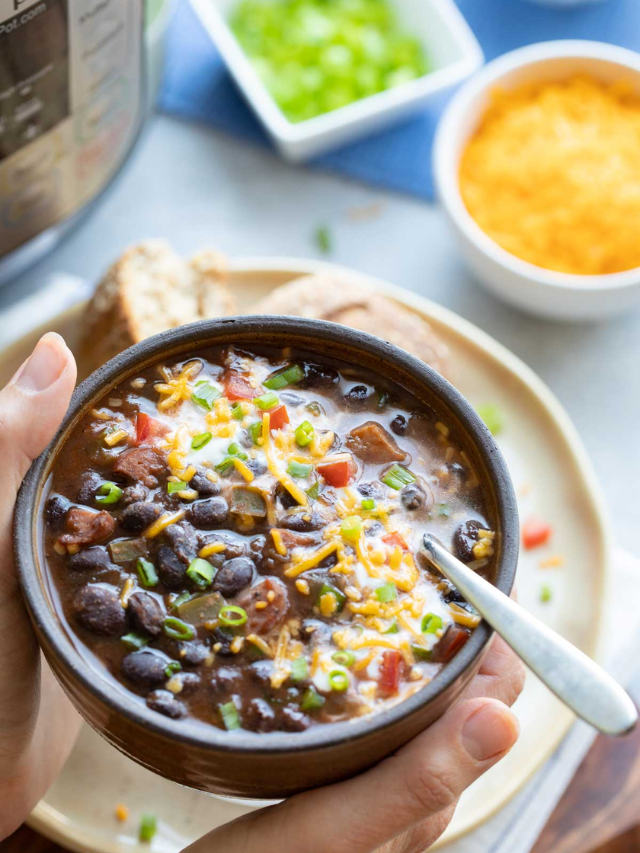 Inspired Cuban Black Bean Soup Story