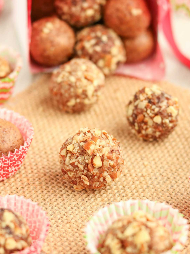 No-Bake Gingerbread Date Balls Story