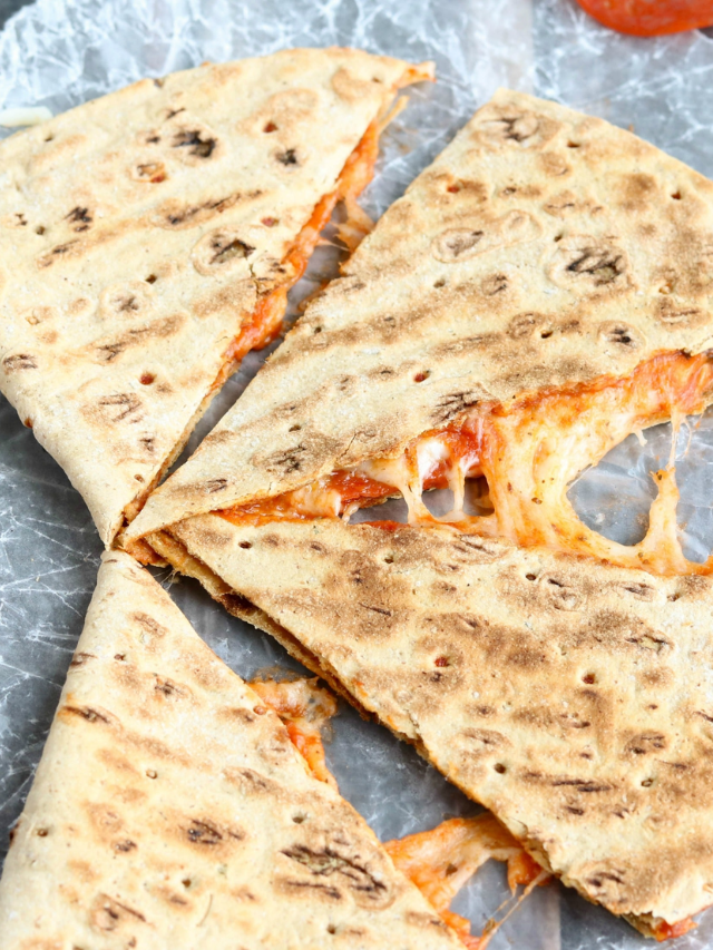 Pepperoni Pizza Quesadilla Story