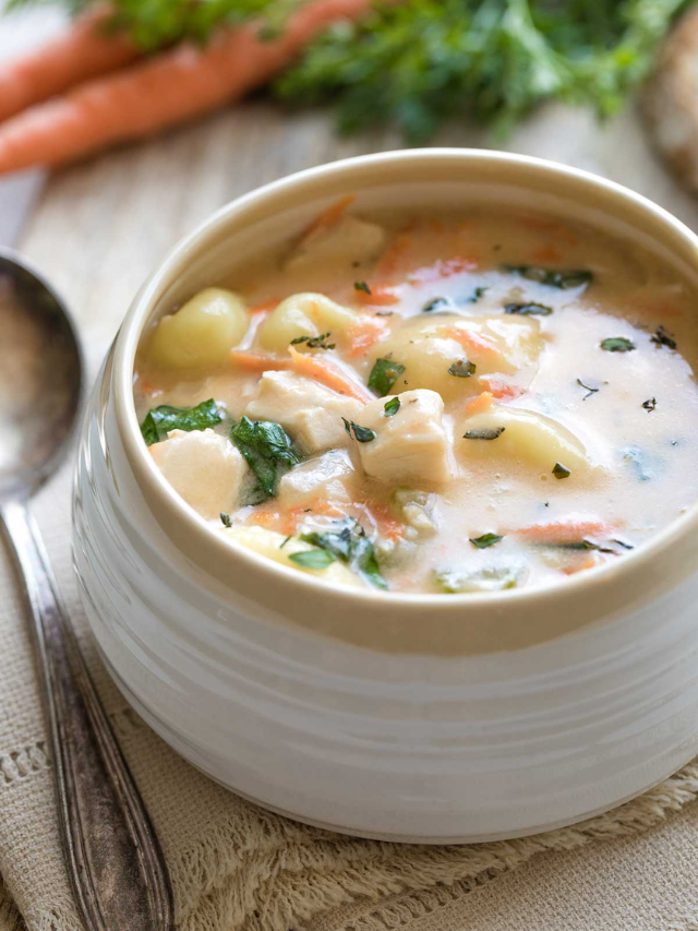 Creamy Chicken Gnocchi Soup Recipe Story