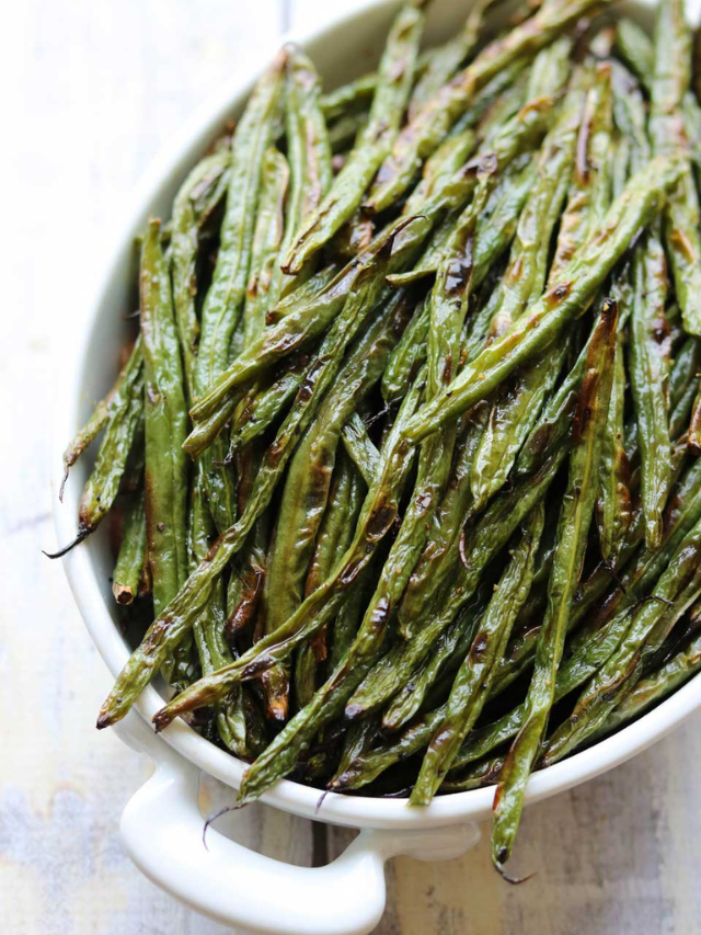 Blistered Green Beans Recipe Story