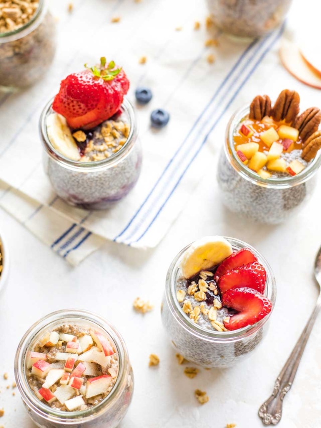 Overnight Chia Pudding Story - Two Healthy Kitchens
