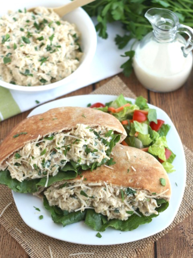 Chicken Caesar Sandwiches Story