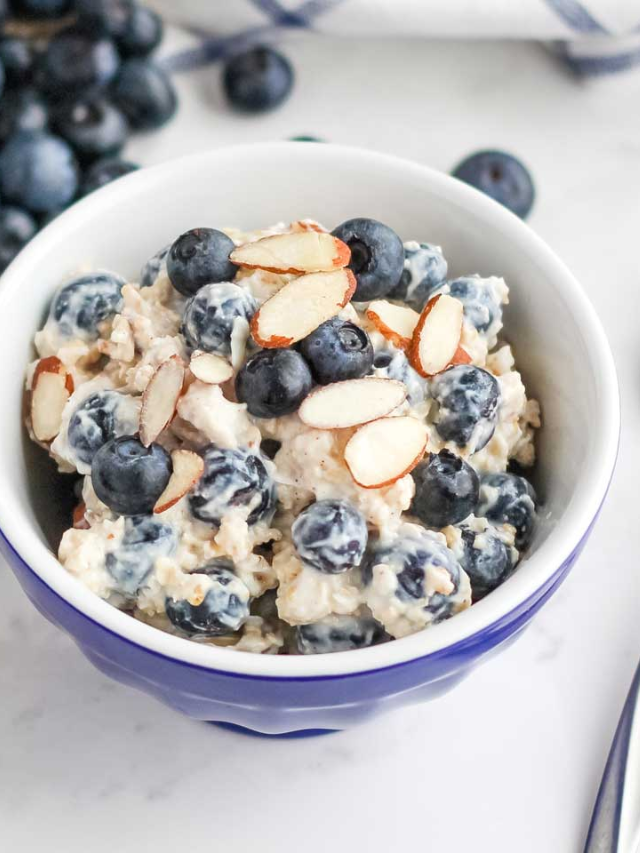 Delicious Blueberry Overnight Oats Story