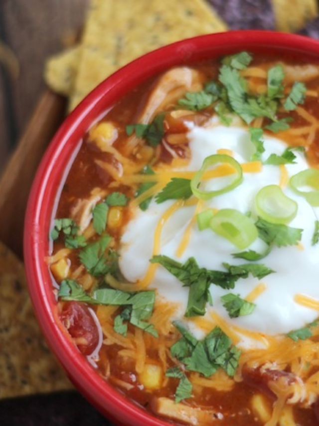 Delicious Crock-Pot Chicken Tortilla Soup Cover image