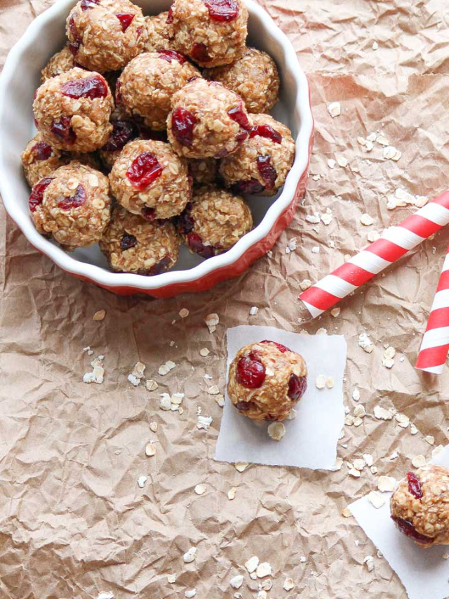 Delicious Peanut Butter and Jelly Energy BallsCover image