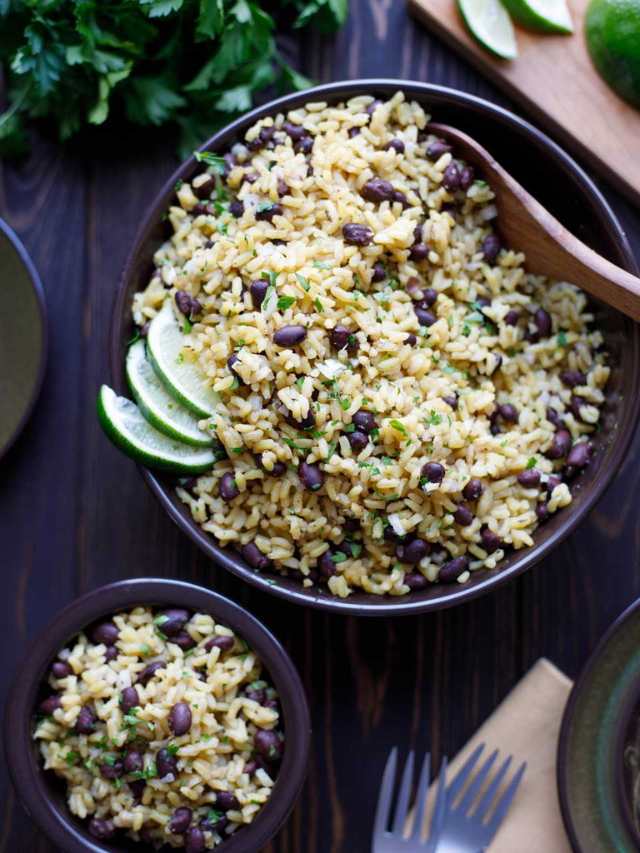 Easy Rice and Beans Recipe Story