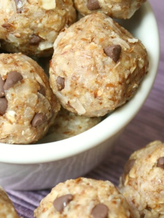 Healthy Almond Butter Energy Balls Cover image