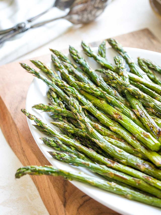 Ultra-Easy Oven Roasted Asparagus Story