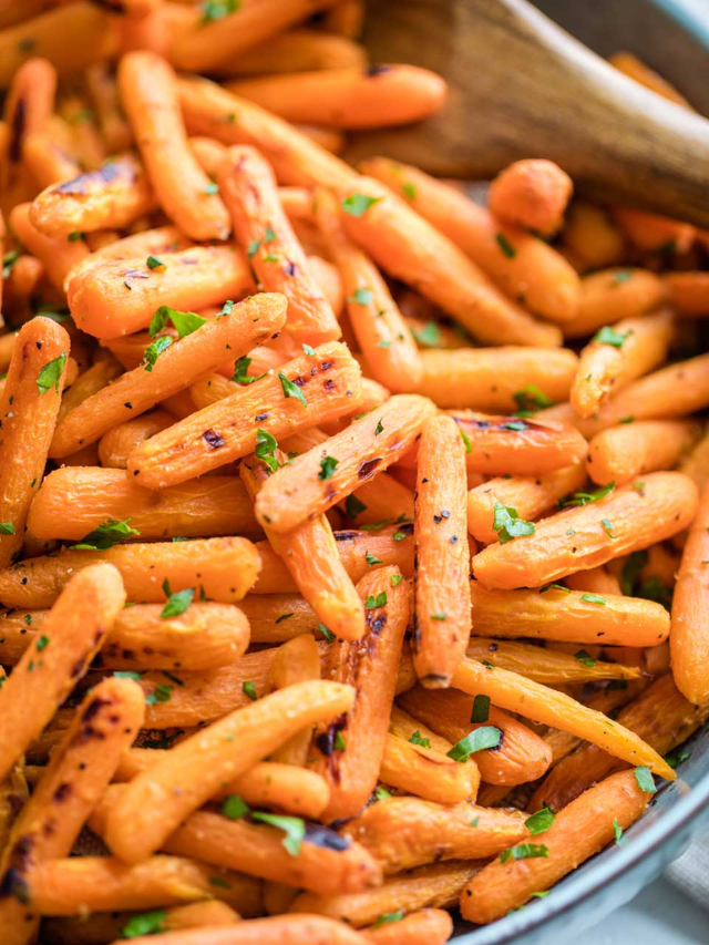 Easy Oven Roasted Carrots Story