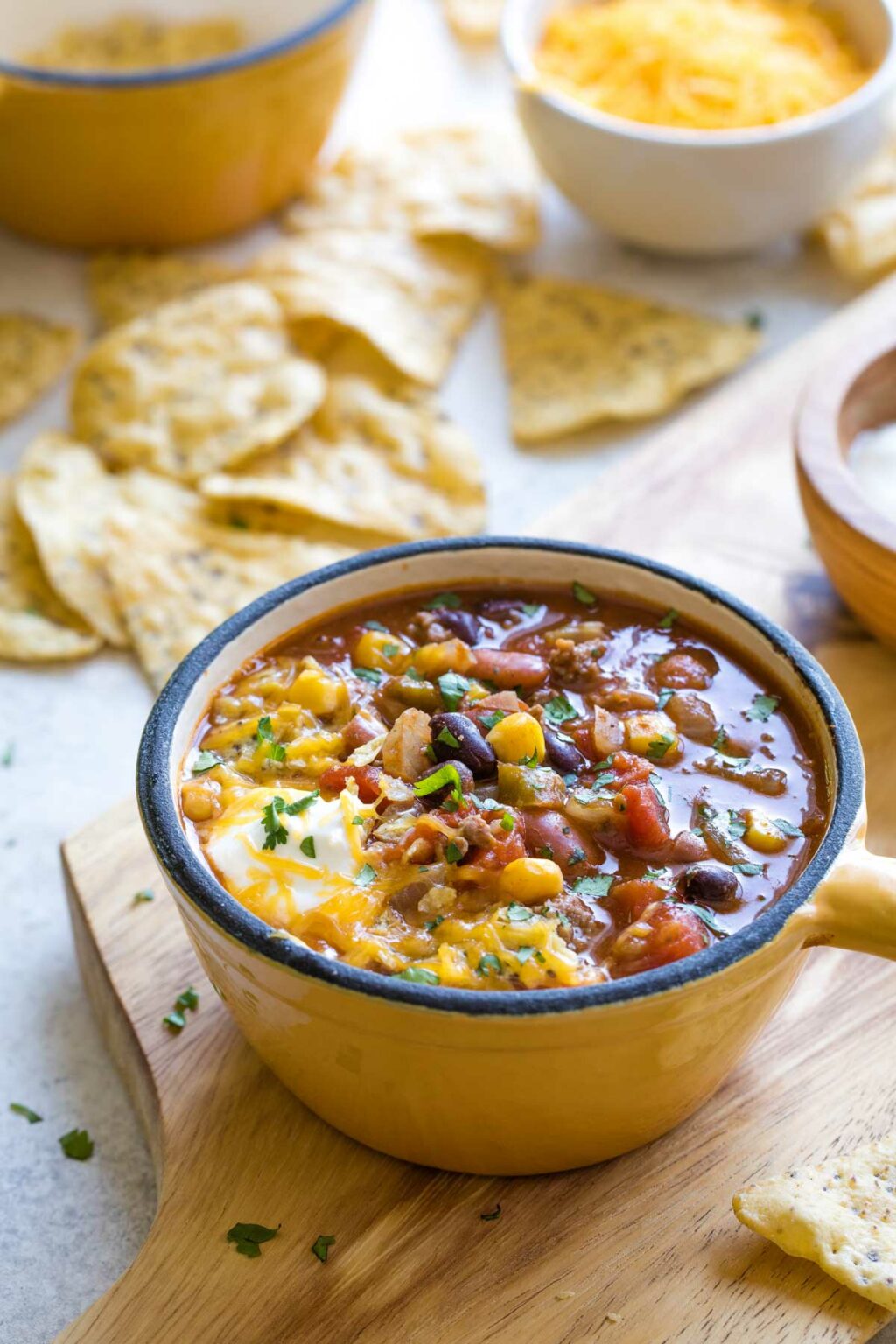 Easy Taco Soup with Ranch Dressing: Using Basic Pantry Staples!