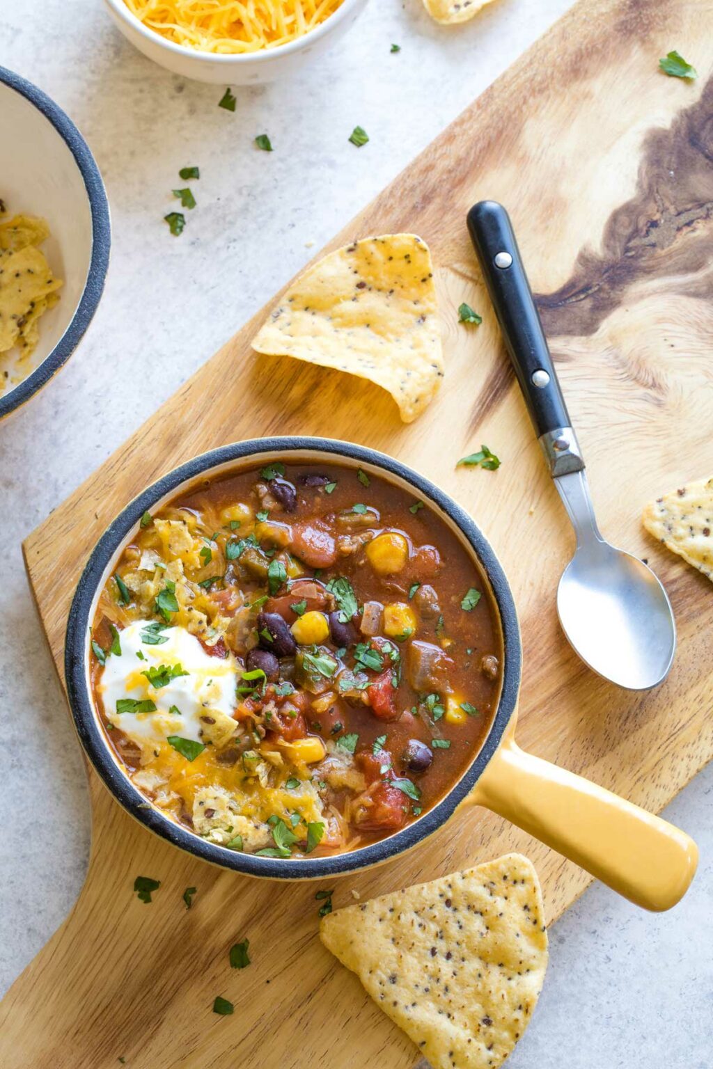 Easy Taco Soup with Ranch Dressing: Using Basic Pantry Staples!