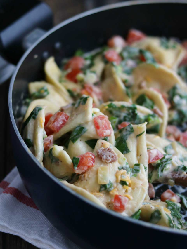 BLT Pierogi Skillet Dinner Story