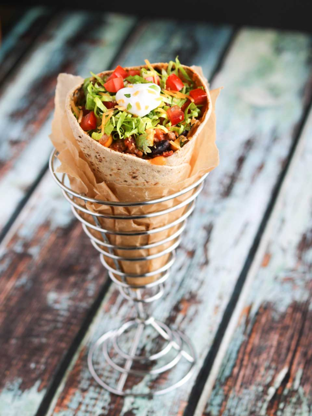 DIY Ta-Cones Fun, Healthy & Portable Taco Cones Cover image