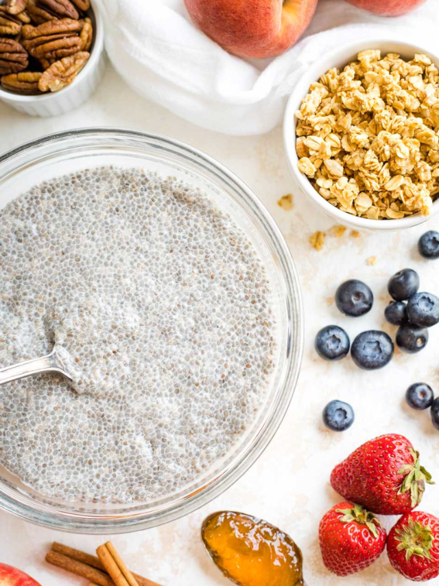 Easy Pudding Chia Seed Recipe Cover image