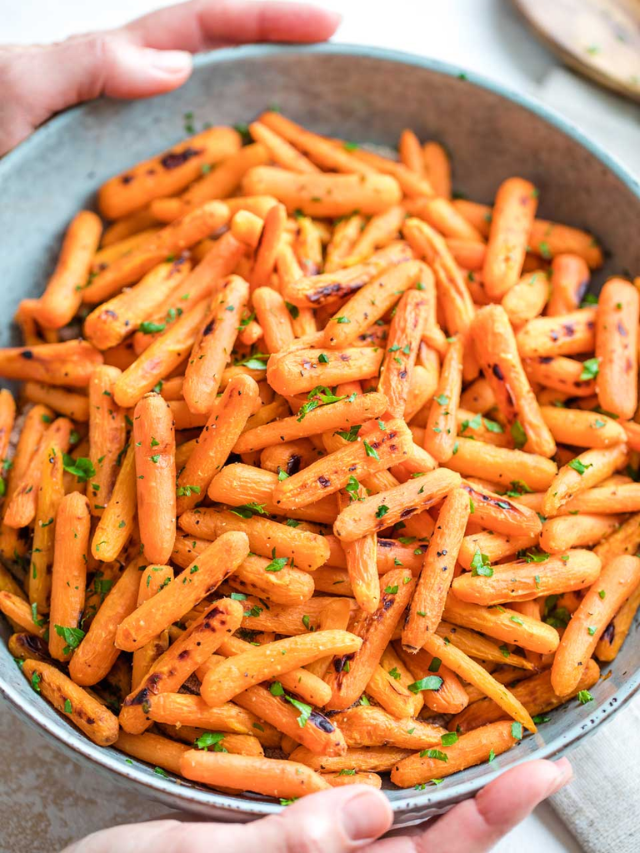 Ultra-Easy Oven Roasted Carrots Story