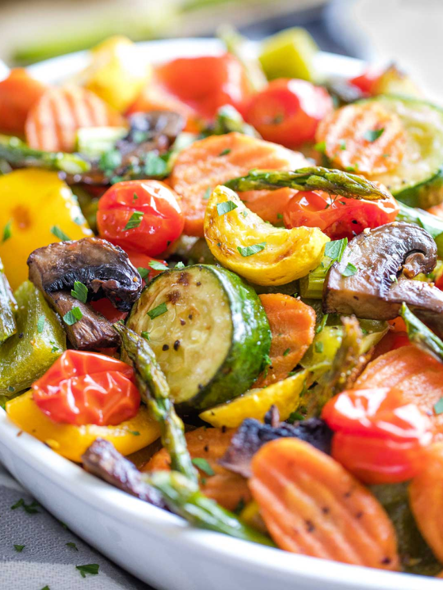 Roasted Vegetables Medley Recipe Story