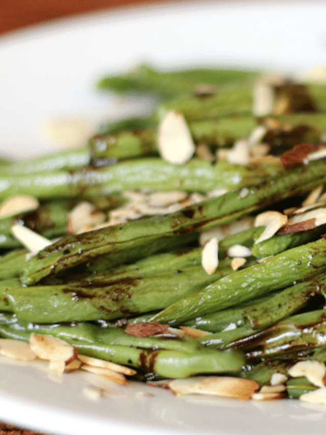 Roasted Green Beans with Balsamic-Browned Butter Cover image