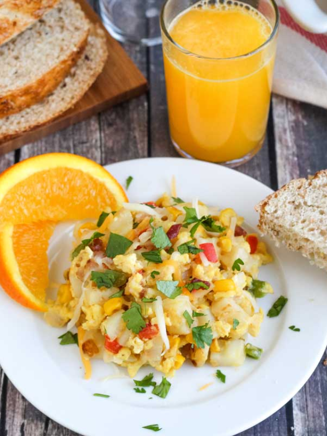 Skillet Breakfast Scramble Story