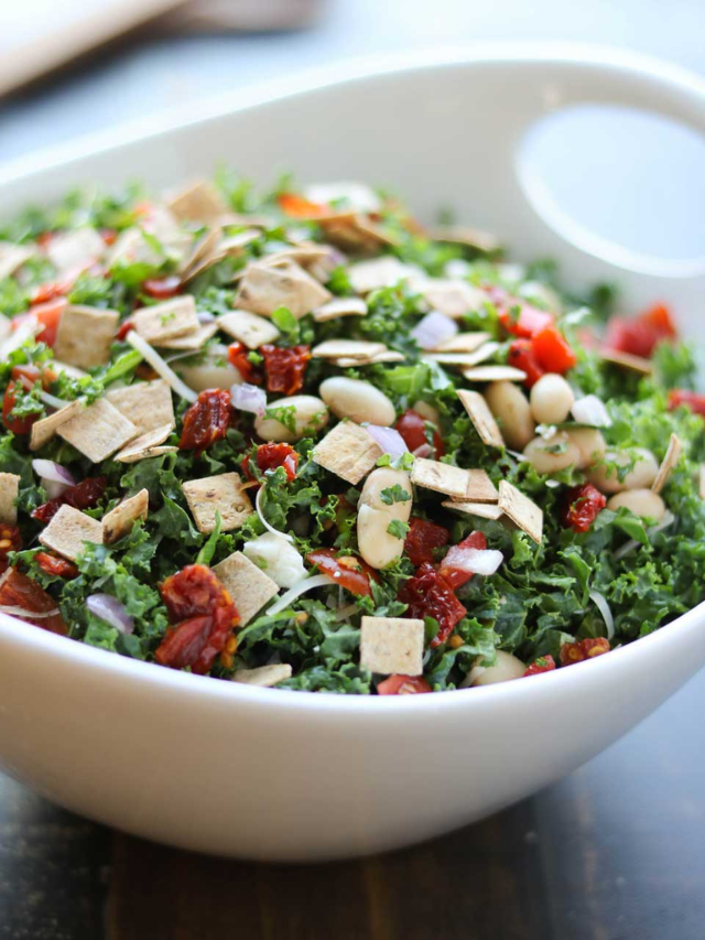 Honey-Balsamic Tuscan Kale Salad Story