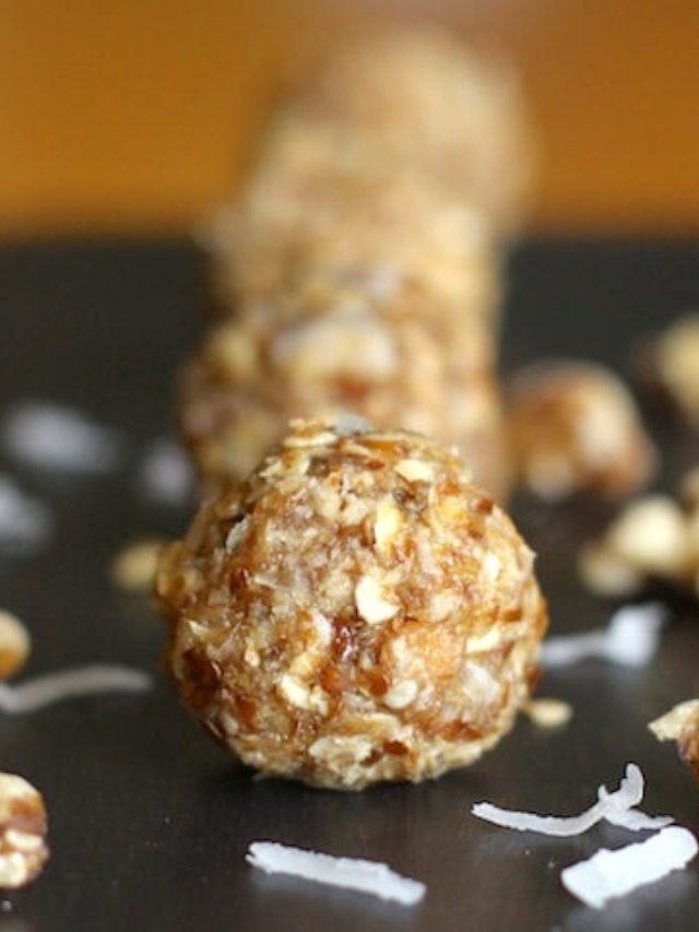 No-Bake Maple-Walnut Oatmeal Energy Bites Story