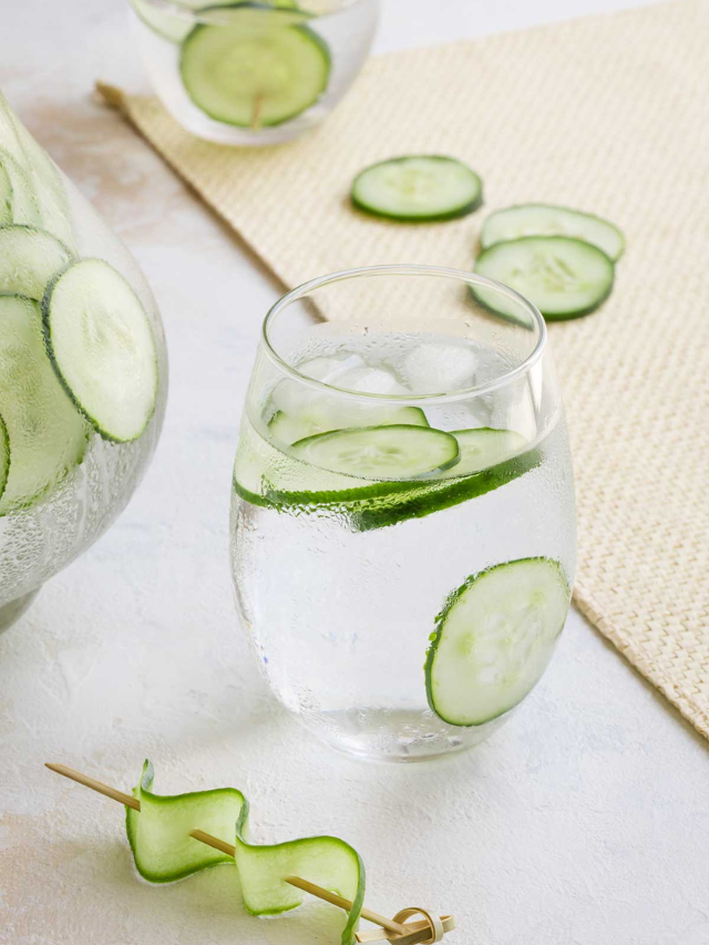 Easy Cucumber Water Recipe Story