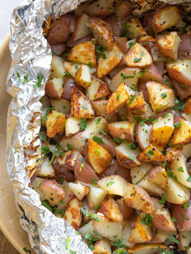 Grilled Potatoes (in Foil) Story