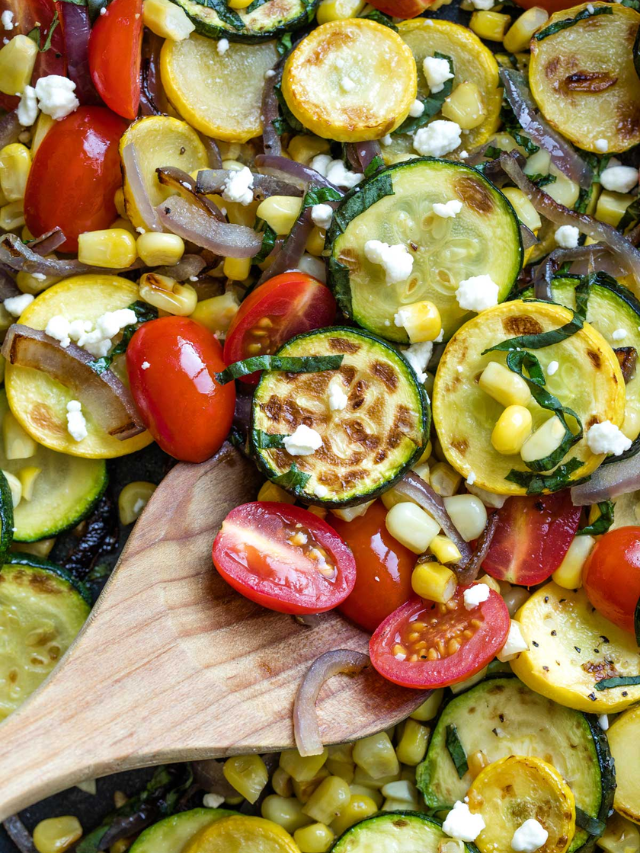 Delicious Sautéed Summer Vegetable Recipe Story