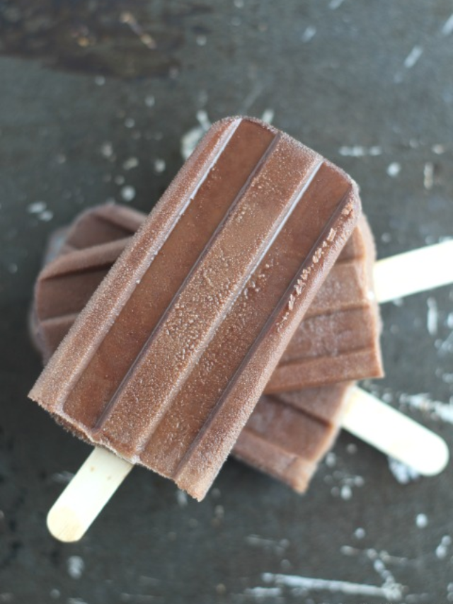 Easy Homemade Fudgesicles Story