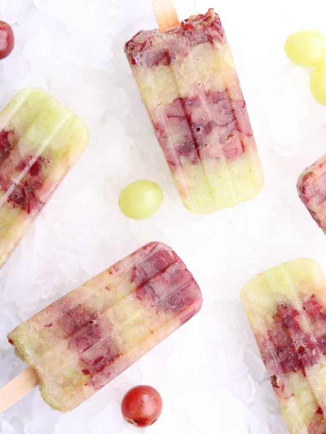 Delicious Frozen Grapes on a Stick Story