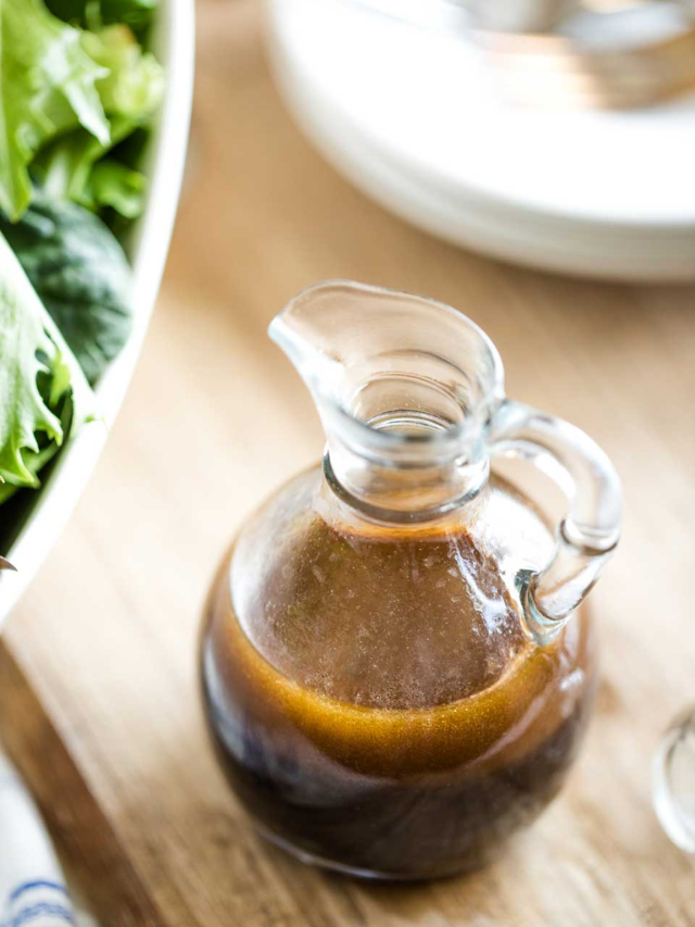 Maple-Balsamic Vinaigrette Story