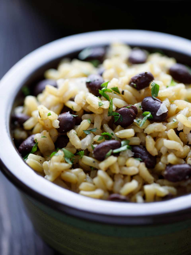 5-Minute Rice and Beans Story