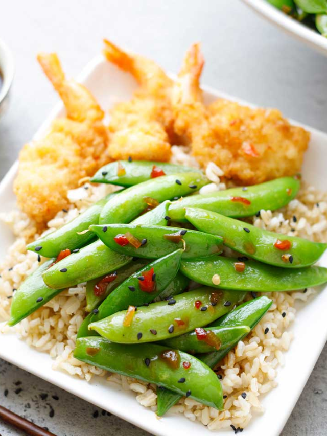 Asian Sugar Snap Peas Cover image