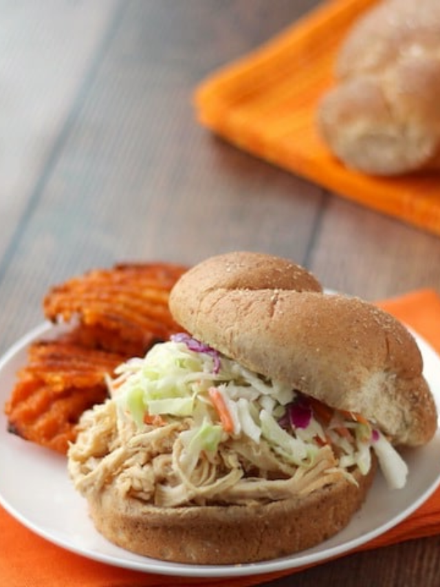 BBQ Pulled Chicken Sandwiches Cover image