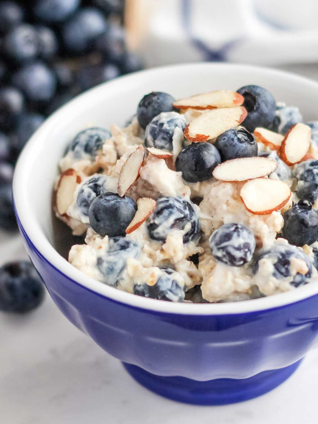 Blueberry Overnight Oats Story