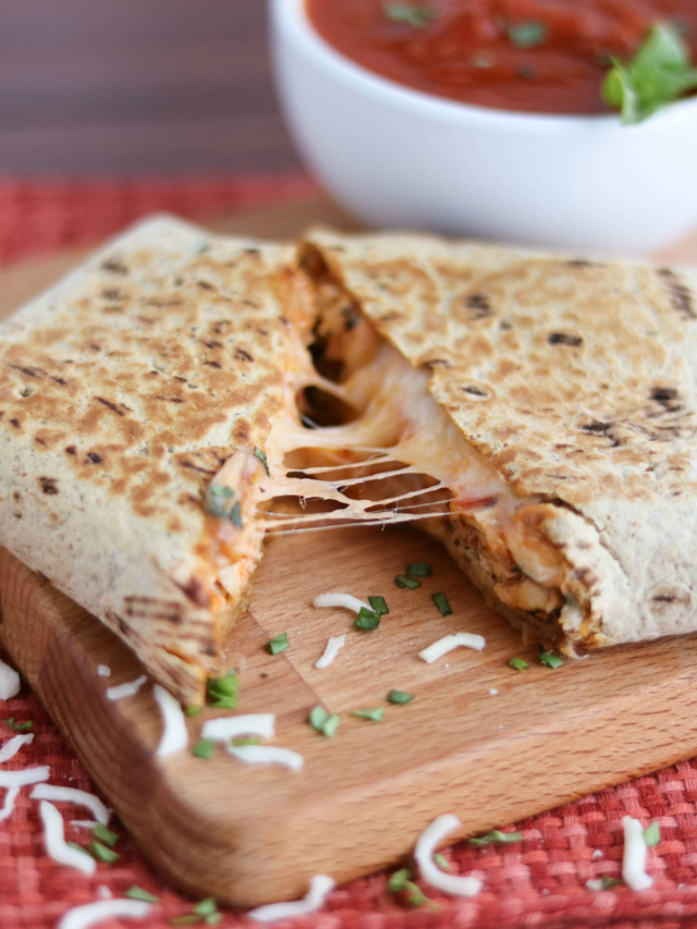 Chicken Parmesan Wraps Cover image