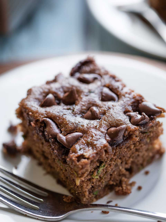 Double Chocolate Zucchini Cake Story