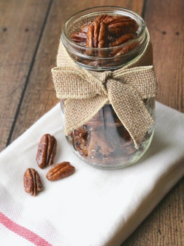 Sweet Candied Pecans  Story