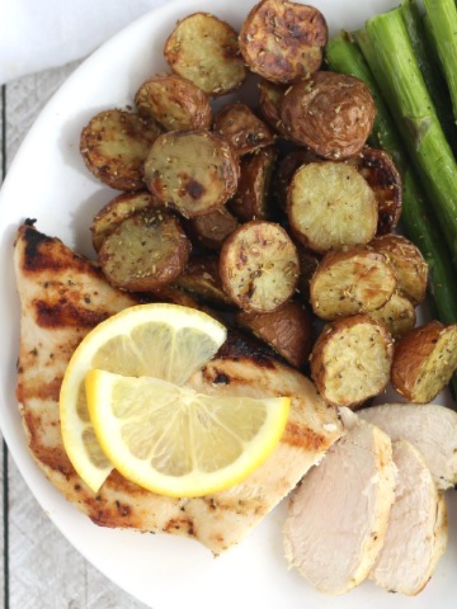 Grilled Chicken Marinade with Garlic and Lemon Story