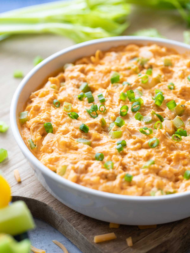 Healthy Buffalo Chicken Dip Story