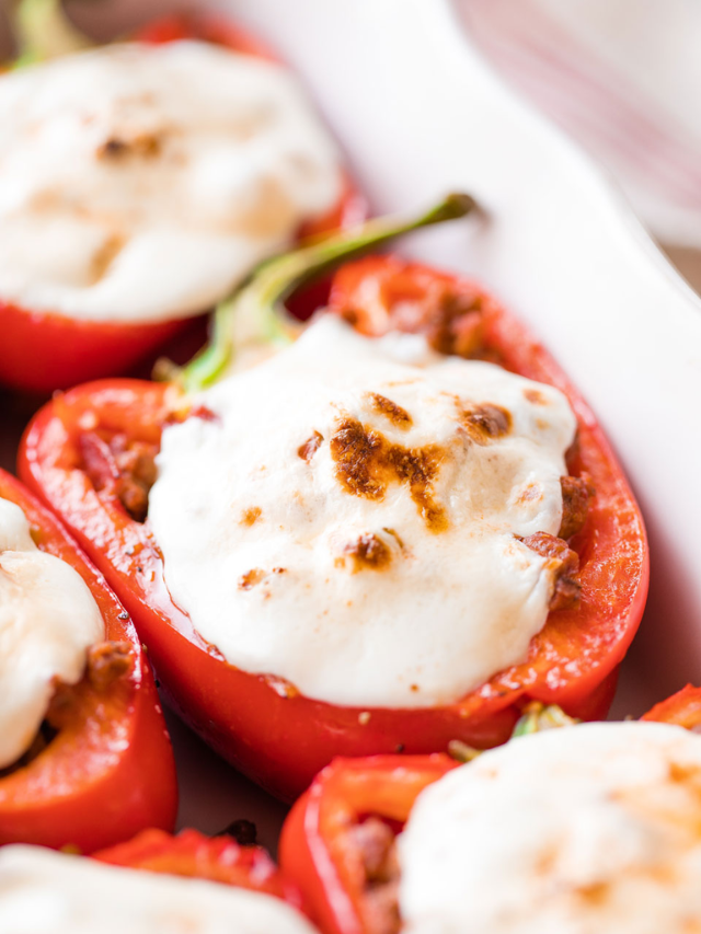 Italian Stuffed Peppers Cover image