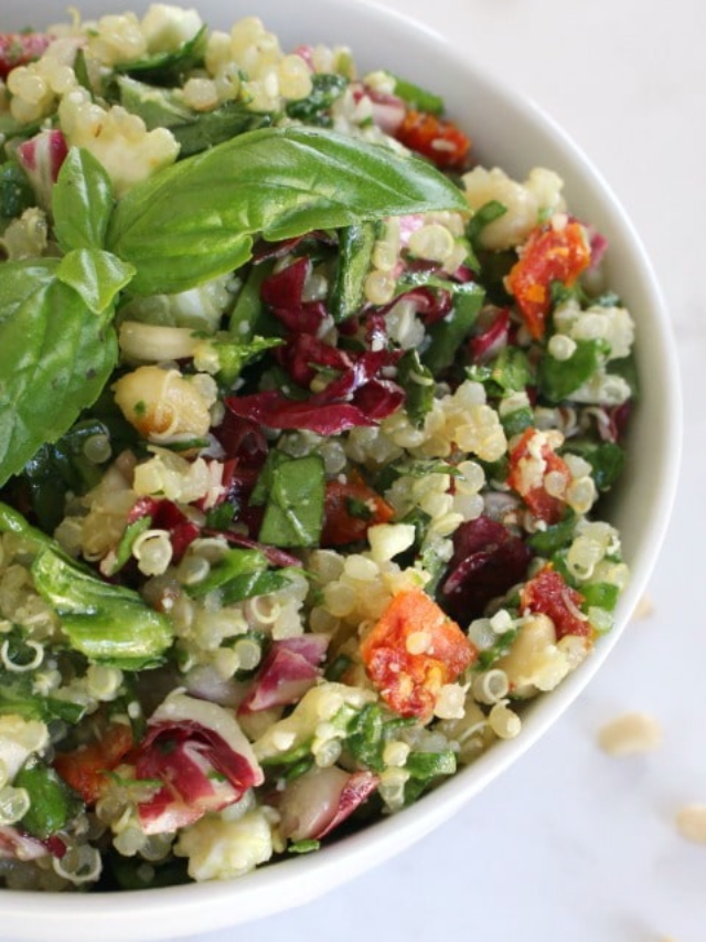 Mediterranean Quinoa Salad Story